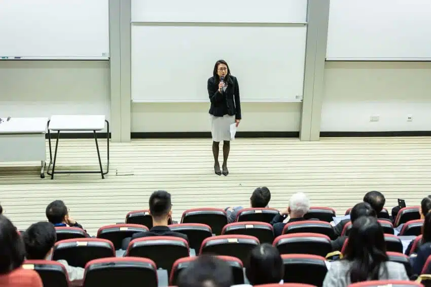 Professional degree students prepare for a specific applied profession
