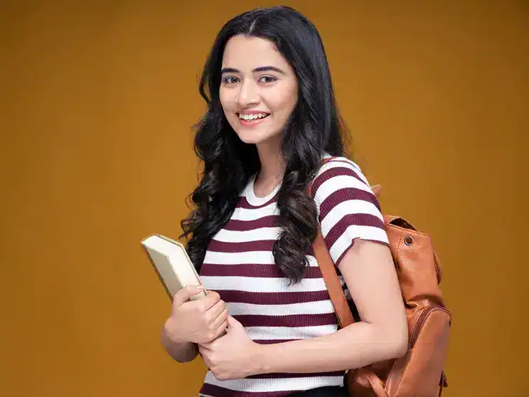 female undergraduate student
