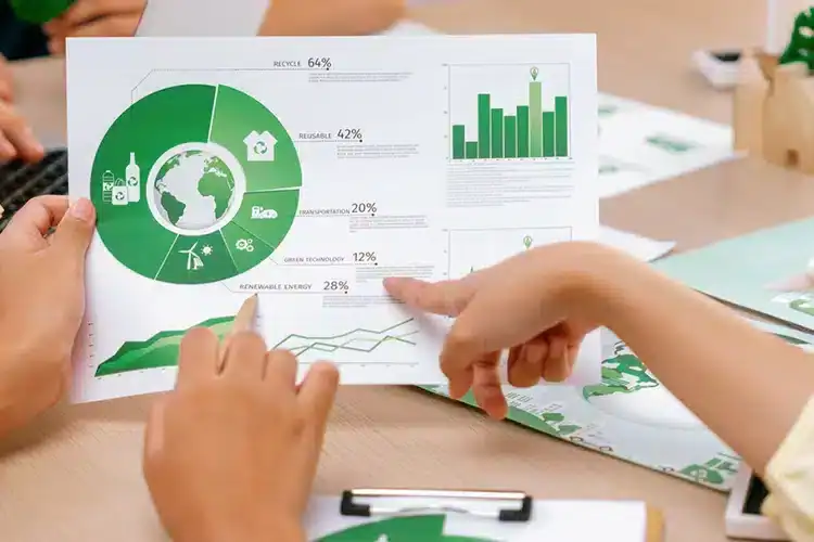 a graphical representation of sustainability and CSR