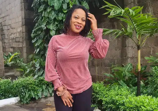 a female M.Ed. student at UoPeople